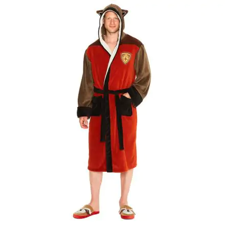 Marvel Guardians of the Galaxy Rocket mens fleece bathrobe product photo