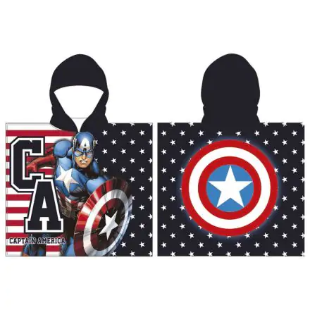 Marvel Captain America poncho towel product photo