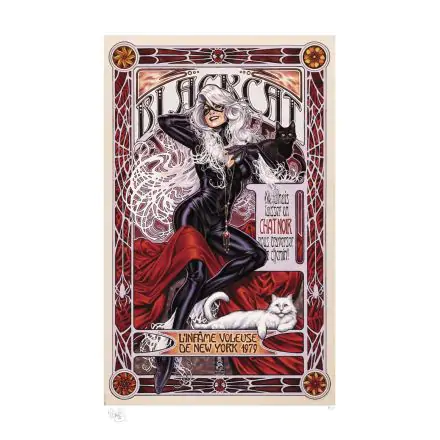 Marvel Art Print Black Cat: L'Infâme Voleuse 46 x 66 cm - unframed product photo