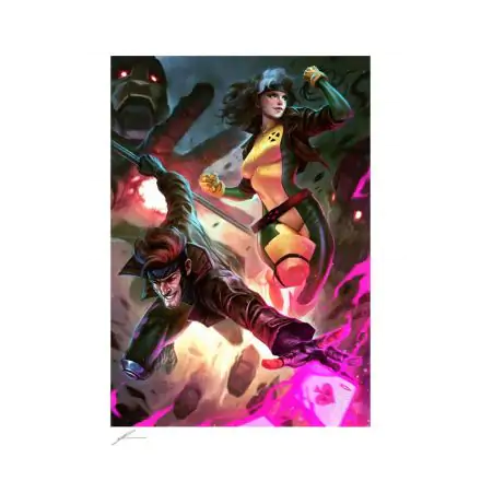 Marvel Art Print Gambit & Rogue 46 x 61 cm - unframed product photo
