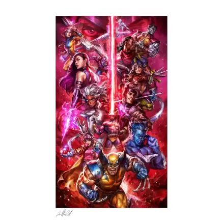 Marvel Art Print The X-Men vs Magneto 46 x 71 cm - unframed termékfotója