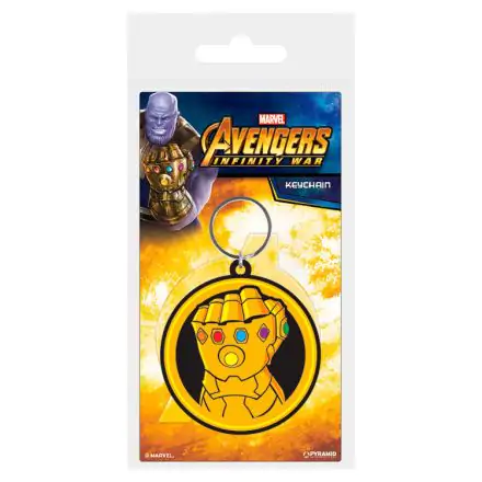 Marvel Avengers Infinity War Thanos rubber keychain product photo