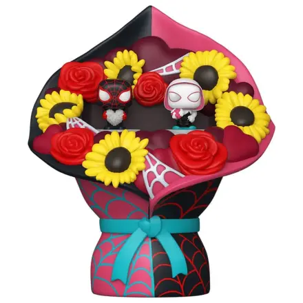 Marvel Bitty Funko POP! Bouquet Vinyl Figure 2-Pack Miles Morales & Ghost Spider (Valentine) product photo