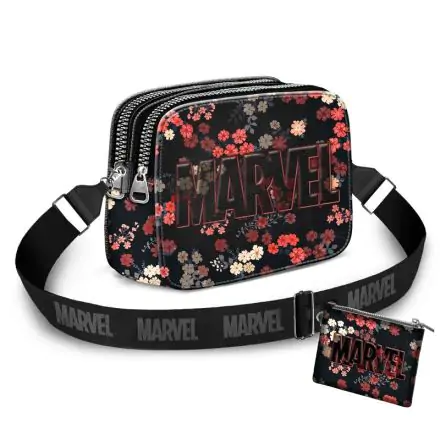 Marvel IBiscuit Shoulder Bag & Card Holder / Mini Purse Bloom product photo