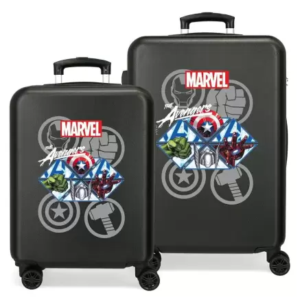 Marvel Avengers Heroes ABS pack 2 trolley suitcases termékfotója