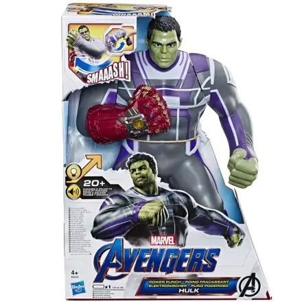 Spanish Marvel Avengers Hulk Power Punch figure 35cm product photo