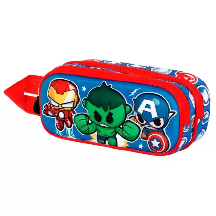 Marvel Avengers Mini Heroes 3D double pencil case product photo