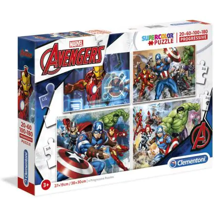 Marvel Avengers puzzle 20+60+100+180pcs product photo
