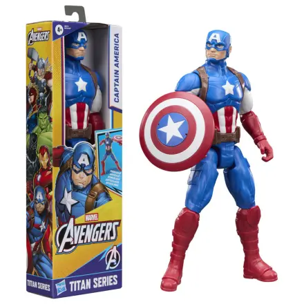 Marvel Avengers Titan Series Captain America figure 30cm product photo