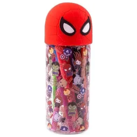 Spider-Man Marvel 18-piece felt-tip pen set in 3D holder product photo