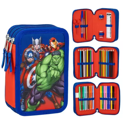 Marvel Avengers triple pencil case termékfotója