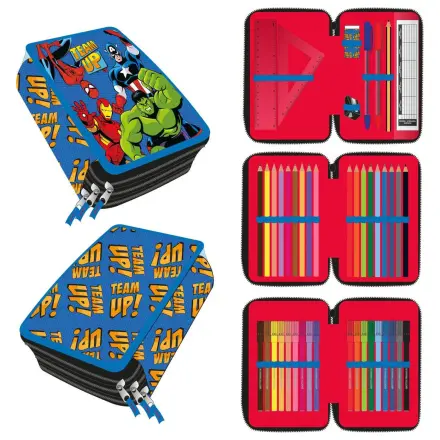 Marvel Avengers triple pencil case product photo