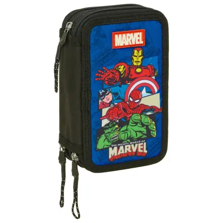 Marvel Avengers triple pencil case 37pcs product photo