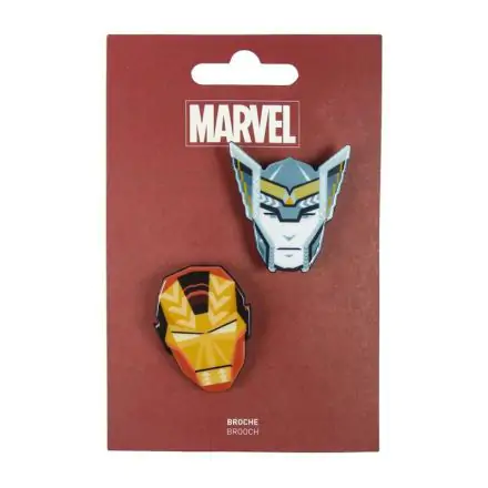 Marvel Avengers set 2 broochs product photo