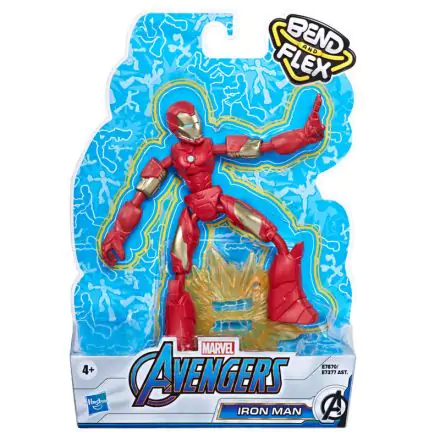 Marvel Avengers Iron Man Bend and Flex figure product photo