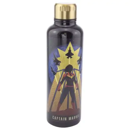 Marvel Captain Marvel metal bottle product photo