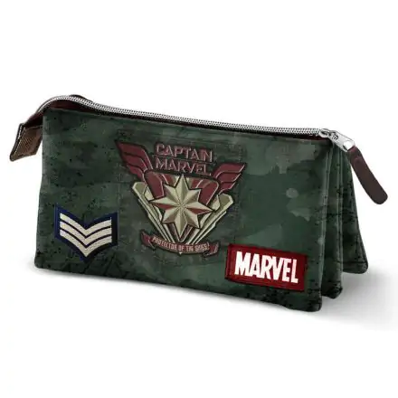 Marvel Captain Marvel triple pencil case product photo
