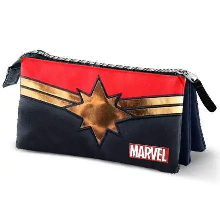 Marvel Captain Marvel triple pencil case product photo