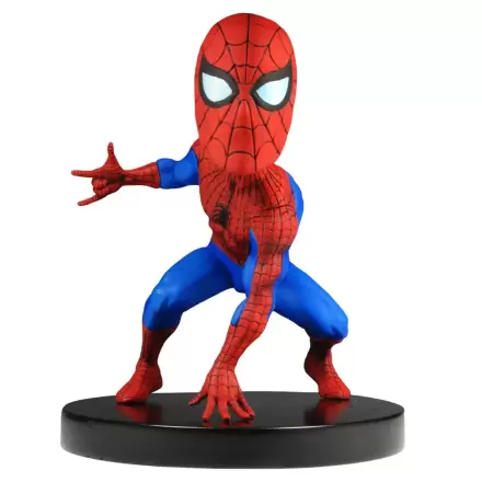 Marvel Classic Extreme Head Knocker Bobble-Head Spider-Man 13 cm product photo