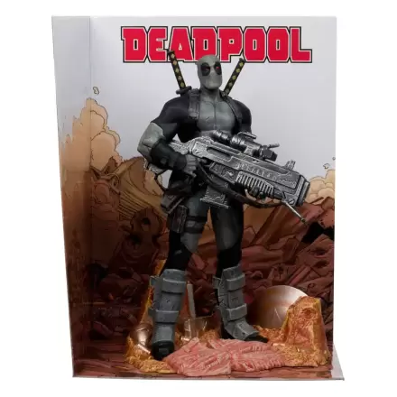 Marvel Collection PVC Statue 1/6 Deadpool (Deadpool #1)(Grey Suit Chase) 27 cm product photo
