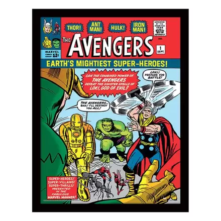 Marvel Collector Print Framed Poster Avengers vs. Loki Comic termékfotója