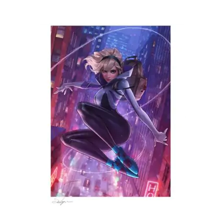 Marvel Comics Art Print Spider-Gwen Unmasked Variant 46 x 56 cm - unframed product photo