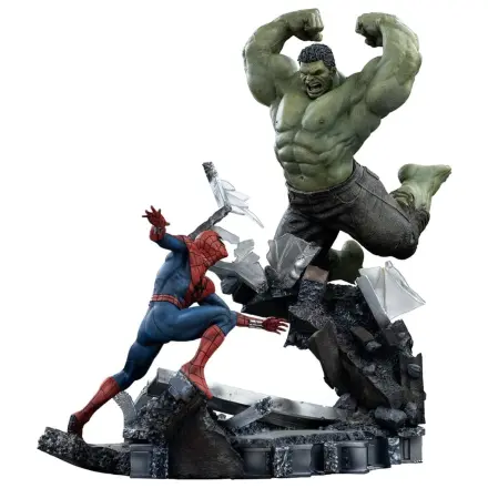Marvel Comics Art Scale Statue 1/10 Spider-Man vs Hulk 38 cm product photo