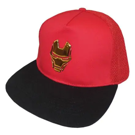 Marvel Comics Avengers Curved Bill Cap Iron Man Face product photo