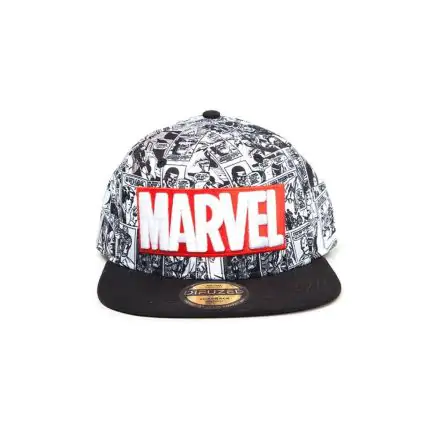 Marvel Comics Snapback Cap Classic Red & White Logo termékfotója