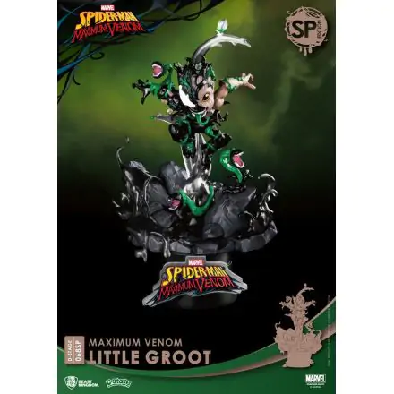Marvel Comics D-Stage PVC Diorama Maximum Venom Little Groot Special Edition 16 cm termékfotója