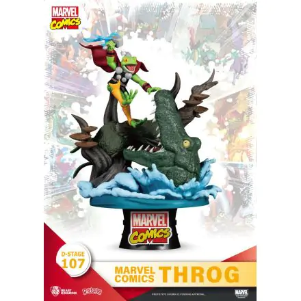 Marvel Comics D-Stage PVC Diorama Throg Closed Box Version 17 cm product photo