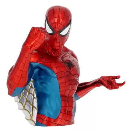 Marvel Comics Coin Bank Metallic Spider-Man 20 cm termékfotója