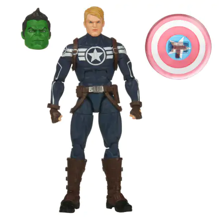 Marvel Legends Action Figure Commander Rogers (BAF: Totally Awesome Hulk) 15 cm termékfotója