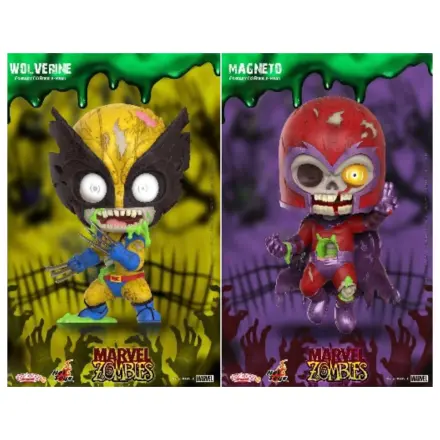 Marvel Cosbaby Wave 1 Wolverine & Magneto Zombies Set product photo