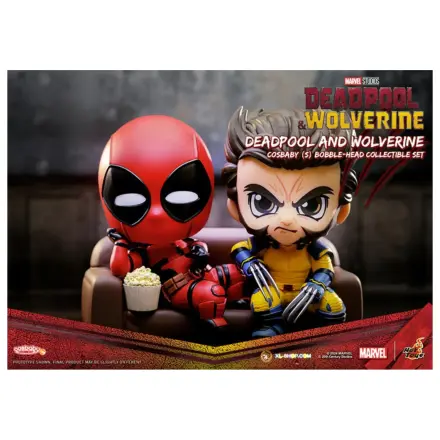 Marvel Cosbaby Wave 4 Deadpool & Wolverine Set product photo