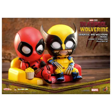 Marvel Cosbaby Wave 5 Deadpool & Wolverine Masked product photo