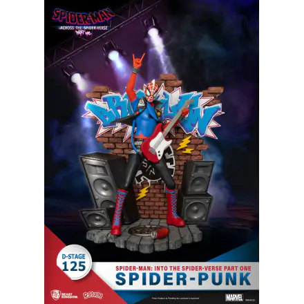 Marvel D-Stage PVC Diorama Spider-Man: Across the Spider-Verse Part One-Spider-Punk 15 cm product photo
