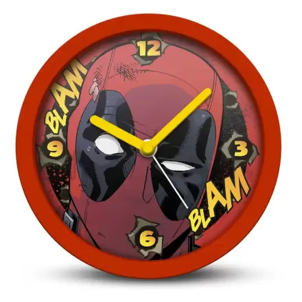 Marvel Desk Clock Deadpool Blam Blam termékfotója