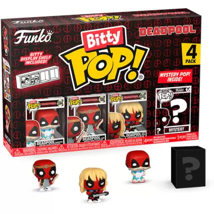 Deadpool Bitty Funko POP! Vinyl Figure 4-Pack Sleepover 2,5 cm termékfotója