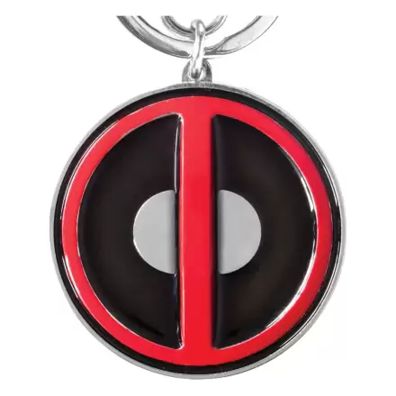 Marvel Metal Keychain Deadpool Logo termékfotója
