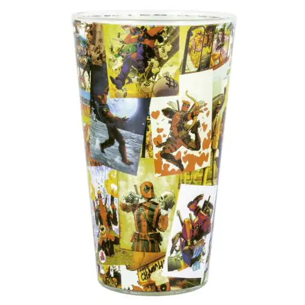 Marvel Deadpool glass product photo