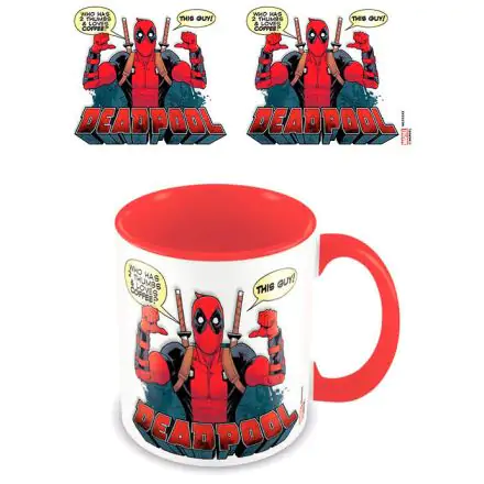 Deadpool Coloured Inner Mug 2 Thumbs termékfotója
