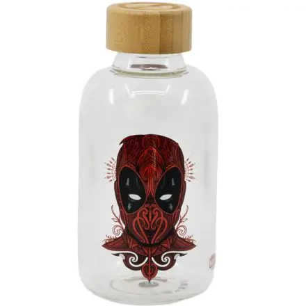 Marvel Deadpool glass bottle 620ml termékfotója