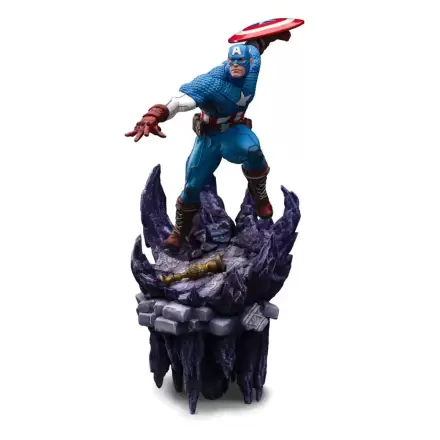 Marvel Deluxe BDS Art Scale Statue 1/10 Captain America 34 cm termékfotója
