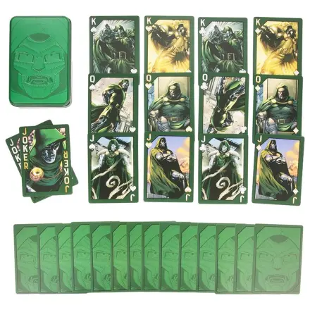 Marvel Doctor Doom Playing Cards in a Tin product photo