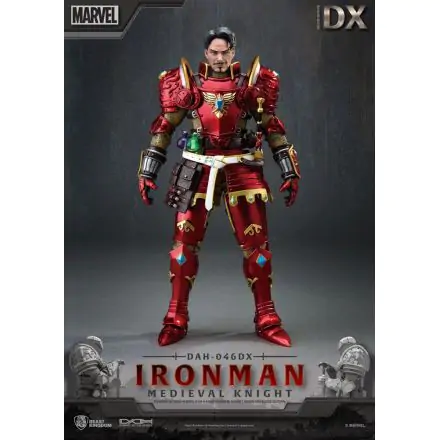 Marvel Dynamic 8ction Heroes Action Figure 1/9 Medieval Knight Iron Man Deluxe Version 20 cm termékfotója