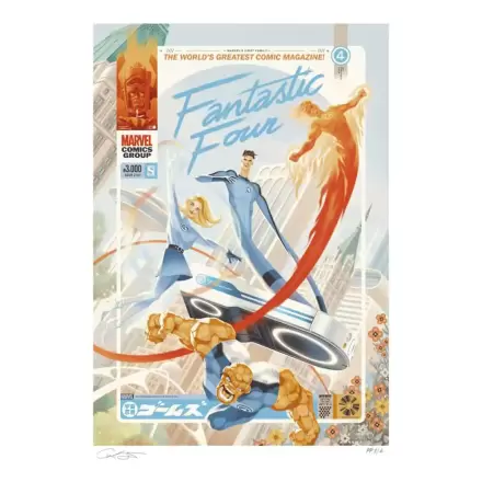 Marvel Fantastic Four #48 Art Print Marvel's First Family: The Fantastic Four! 61 x 41 cm - unframed product photo