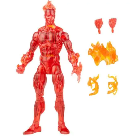 Fantastic Four Marvel Legends Retro Action Figure Human Torch 15 cm product photo