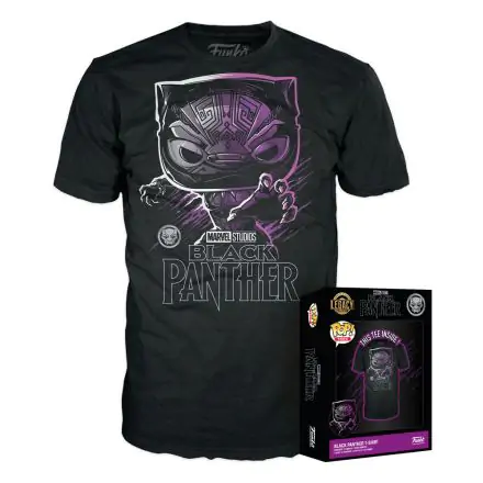 Marvel Funko Boxed Tee Black Panther t-shirt termékfotója