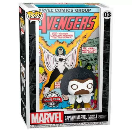 Marvel POP! Art Cover Vinyl Figure Captain Marvel product photo